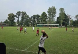 Paonta Sahib: यमुना शरद महोत्सव फुटबॉल टूर्नामेंट का आगाज, पहले दिन 4 टीमों ने दर्ज की जीत