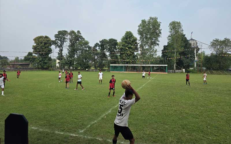 Paonta Sahib: यमुना शरद महोत्सव फुटबॉल टूर्नामेंट का आगाज, पहले दिन 4 टीमों ने दर्ज की जीत