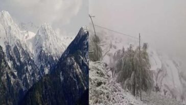 Himachal Weather: हिमाचल में दूसरे दिन भी बारिश-बर्फबारी! सड़कें बंद, पारा गिरा