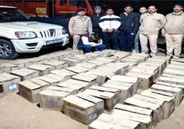 Himachal Crime News: स्कॉर्पियो गाड़ी से पकड़ी देसी शराब की 60 पेटियां! पंजाब का चालक अरेस्ट