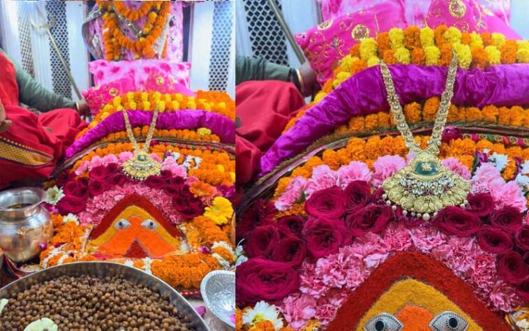 Himachal News Update: श्रद्धालु ने माता चिंतपूर्णी को अर्पित किया 10 तोले सोने का हार! बोले- परिवार में आई खुशहाली Himachal News Update: श्रद्धालु ने माता चिंतपूर्णी को अर्पित किया 10 तोले सोने का हार! बोले- परिवार में आई खुशहाली