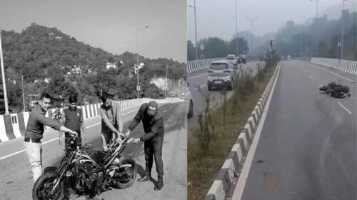 Accident In Himachal: दोस्त के साथ घूमकर वापिस लौट रहे युवक की बाइक क्रैश बैरियर से टकराई! गई जान