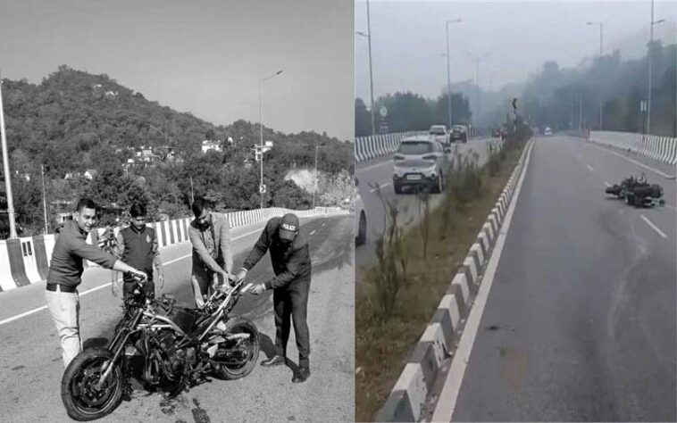 Accident In Himachal: दोस्त के साथ घूमकर वापिस लौट रहे युवक की बाइक क्रैश बैरियर से टकराई! गई जान