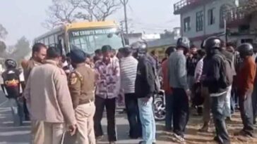 Paonta Sahib: पांवटा में स्कूल बस से टकराई बाइक! 24 वर्षीय युवक की दर्दनाक मौत