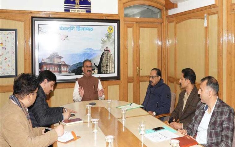 CM Sukhu: सीएम सुक्खू ने शोंग टोंग विद्युत परियोजना को दिसंबर 2026 तक पूरा करने के दिए निर्देश
