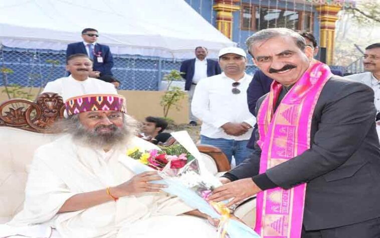 CM Sukhu: श्री श्री रविशंकर से मिले सीएम सुक्खू! हिमाचल में स्थापित होगा ऑस्टियोपैथी कॉलेज