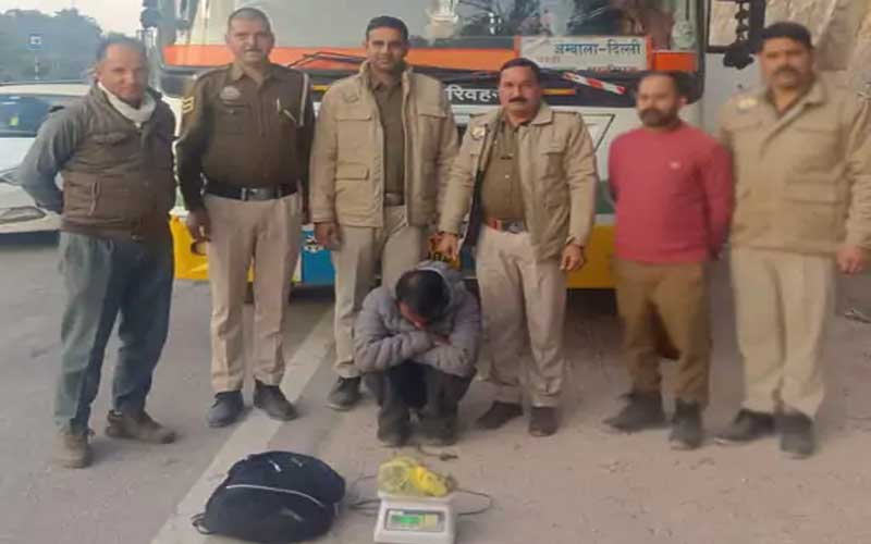Himachal Crime News: एचआरटीसी बस में हो रही थी चरस की तस्करी! यात्री के बैग से मिली बड़ी खेप