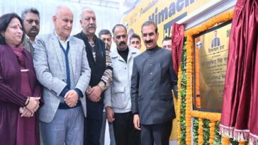 CM Sukhu: मुख्यमंत्री ने शिमला में ‘हिमाचल हाट’ की रखी आधारशिला! महिलाओं को विपणन और आजीविका मंच होगा उपलब्ध