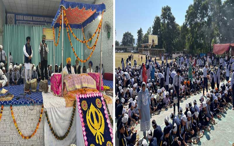 Paonta Sahib: जीएनएमपीएस स्कूल में मनाया गुरु नानक देव जी का प्रकाश उत्सव! अखंड पाठ साहिब का हुआ आयोजन