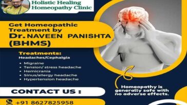 Paonta Sahib: सिर दर्द से राहत अब होम्योपैथी से! डॉ. नवीन पनीष्टा से लें विशेषज्ञ उपचार