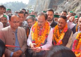 Sirmour News: उद्योग मंत्री ने शिलाई विस के दुगाना में 24 लाख से निर्मित कानूनगो व पटवार सर्कल भवन का किया लोकार्पण