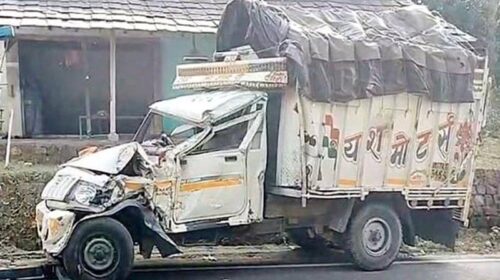 हिमाचल में दर्दनाक हादसा: यूपी के श्रद्धालुओं का पिकअप ट्राला पलटा! महिला की मौत, 13 घायल हिमाचल में दर्दनाक हादसा: यूपी के श्रद्धालुओं का पिकअप ट्राला पलटा! महिला की मौत, 13 घायल