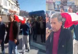 Sanjauli Masjid का बढ़ता विवाद: हिंदू संघर्ष समिति ने निकाली शव यात्रा! पुतला भी फूंका, उग्र आंदोलन की चेतावनी