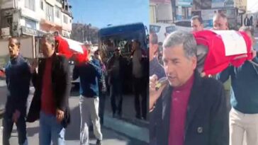 Sanjauli Masjid का बढ़ता विवाद: हिंदू संघर्ष समिति ने निकाली शव यात्रा! पुतला भी फूंका, उग्र आंदोलन की चेतावनी