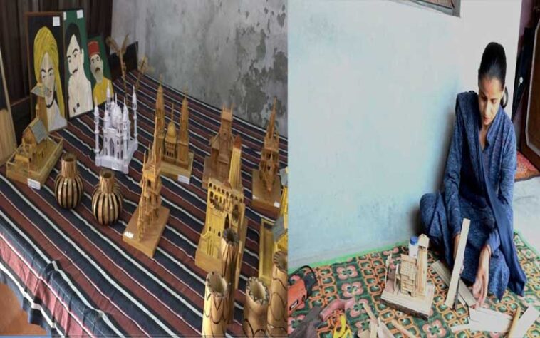 HP News: कभी मुश्किल से चलता था गुजारा! अब बांस की कलाकृतियां बनाकर हजारों रुपये कमा रही हिमाचल की संतोष कुमारी HP News: कभी मुश्किल से चलता था गुजारा! अब बांस की कलाकृतियां बनाकर हजारों रुपये कमा रही हिमाचल की संतोष कुमारी