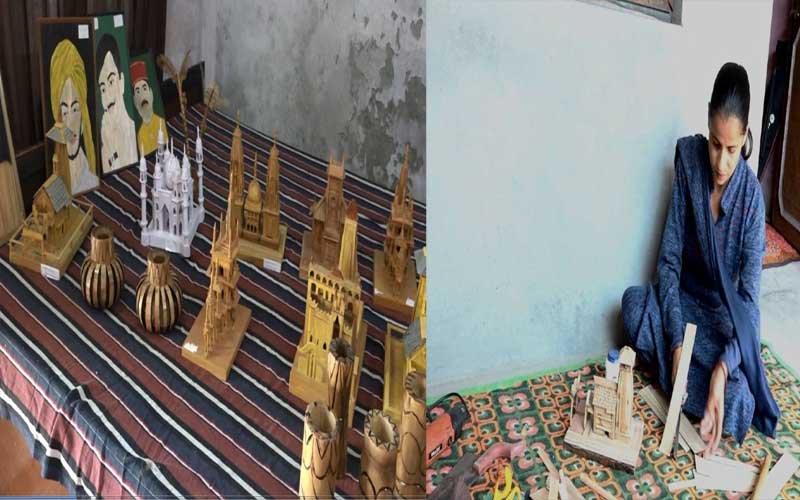 HP News: कभी मुश्किल से चलता था गुजारा! अब बांस की कलाकृतियां बनाकर हजारों रुपये कमा रही हिमाचल की संतोष कुमारी