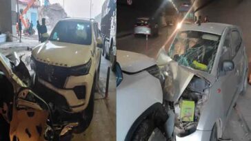 Accident In Himachal: टनल के अंदर दो कारों के बीच जोरदार भिड़ंत! तीन घायल, गाड़ी के अंदर फंसा व्यक्ति