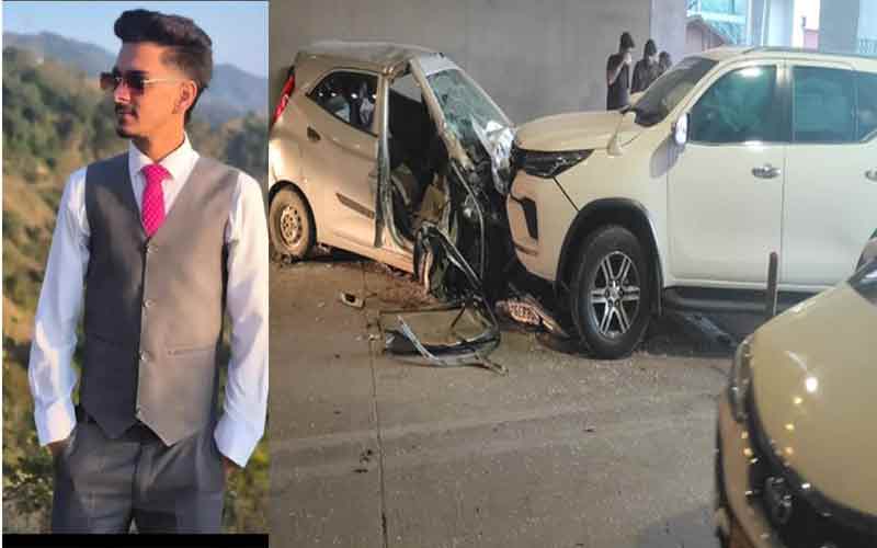 हिमाचल में दर्दनाक हादसा: दो गाड़ियों में जोरदार भिड़ंत! 25 वर्षीय युवक की मौत