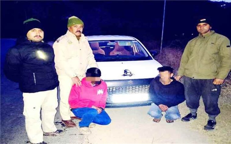 Himachal Crime News: गाड़ी में नशे की सप्लाई ले जाते धरे दो युवक! चिट्टे के साथ सिरिंज भी बरामद