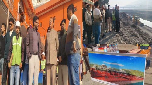 Paonta sahib: 29 करोड़ से संवरेगा पांवटा साहिब का गोविंद घाट! उद्योग मंत्री हर्षवर्धन चौहान ने किया निरीक्षण