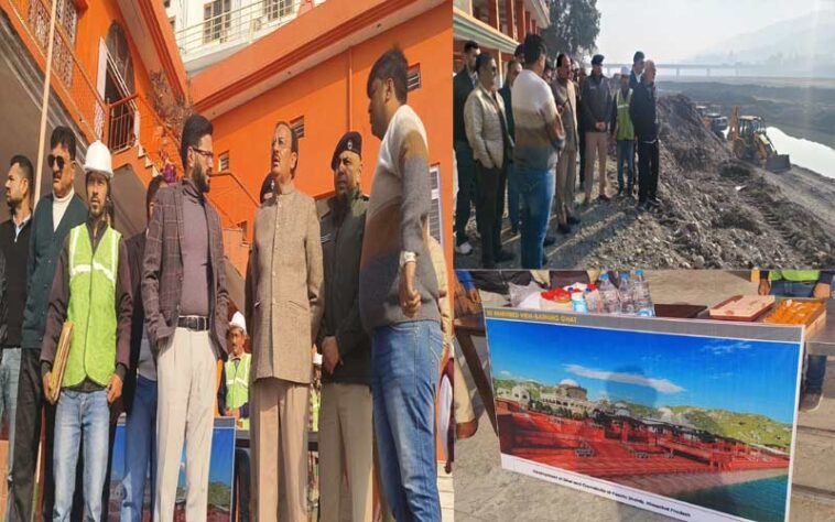 Paonta sahib: 29 करोड़ से संवरेगा पांवटा साहिब का गोविंद घाट! उद्योग मंत्री हर्षवर्धन चौहान ने किया निरीक्षण