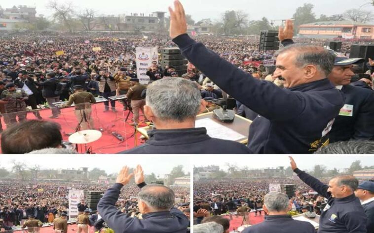 CM Sukhu: चिट्टे के विरुद्ध बिलासपुर में उमड़ा जन सैलाब! सुक्खू बोले- एंटी चिट्टा वालंटियर योजना शुरू करेगी सरकार