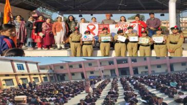Paonta Sahib : पीएम श्री कन्या विद्यालय में एड्स जागरूकता दिवस पर रैली और कैंसर अवेयरनेस प्रोग्राम! छात्राओं को दी अहम जानकारी