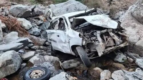 Accident In Himachal: बेकाबू होकर खाई में गिरी कार! व्यक्ति की मौत तो तीन की हालत गंभीर Accident In Himachal: बेकाबू होकर खाई में गिरी कार! व्यक्ति की मौत तो तीन की हालत गंभीर