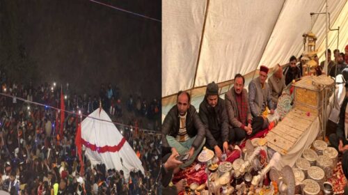 Sirmour News: सिरमौर के द्राबिल पहुंची चालदा महासू महाराज की प्रवास यात्रा! 40 हजार श्रद्धालुओं की उमड़ी भीड़ Sirmour News: सिरमौर के द्राबिल पहुंची चालदा महासू महाराज की प्रवास यात्रा! 40 हजार श्रद्धालुओं की उमड़ी भीड़
