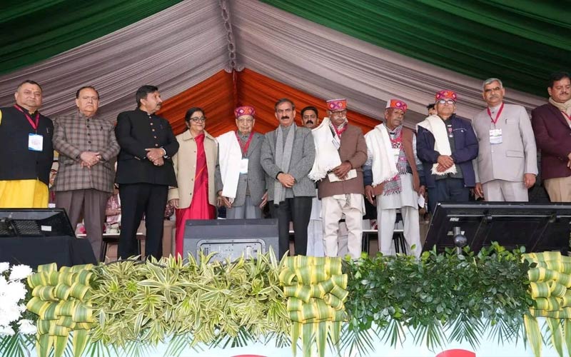 कांग्रेस ने मनाया तीन साल का जश्न: विपक्ष पर बरसे सुक्खू! उप-मुख्यमंत्री ने भी भाजपा को घेरा, जानें किसने क्या कहा