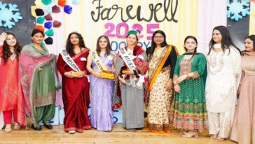Sirmour News: माता पद्मावती नर्सिंग कॉलेज में फेयरवेल का आयोजन! हर्षिता बनी Miss Farewell