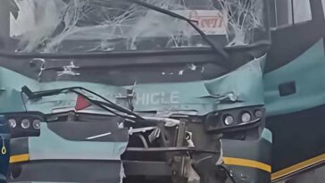 Bus Accident: एचआरटीसी की वोल्वो बस हरियाणा में दुर्घटनाग्रस्त! यात्रियों में चीख-पुकार, कोहरा बना हादसे का कारण