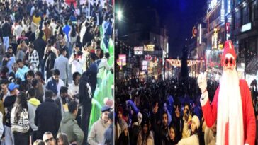 Himachal Tourism: क्रिसमस मनाने हिमाचल में उमड़ी भीड़! एक लाख से अधिक टूरिस्ट पहुंचे, होटल पैक