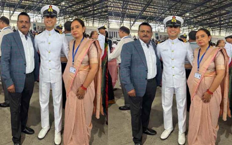 Himachal Latest News: भारतीय जल सेना में सब-लेफ्टिनेंट बना हिमाचल का बेटा अर्श