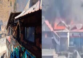 Himachal News Alert: हिमाचल में भीषण अग्निकांड से आठ परिवार बेघर! 50 कमरे जलकर राख, करोड़ों का नुकसान