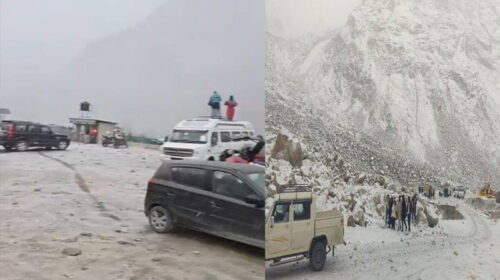 Snowfall In Himachal: हिमाचल में बदला मौसम! पहाड़ों पर बर्फबारी का दौर शुरू, झूमे सैलानी Snowfall In Himachal: हिमाचल में बदला मौसम! पहाड़ों पर बर्फबारी का दौर शुरू, झूमे सैलानी