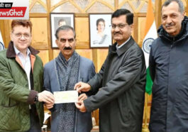 Himachal News Update: सुप्रीम आउटफिट प्राइवेट लिमिटेड ने किया 10 लाख का अंशदान! सीएम को सौंपा चेक