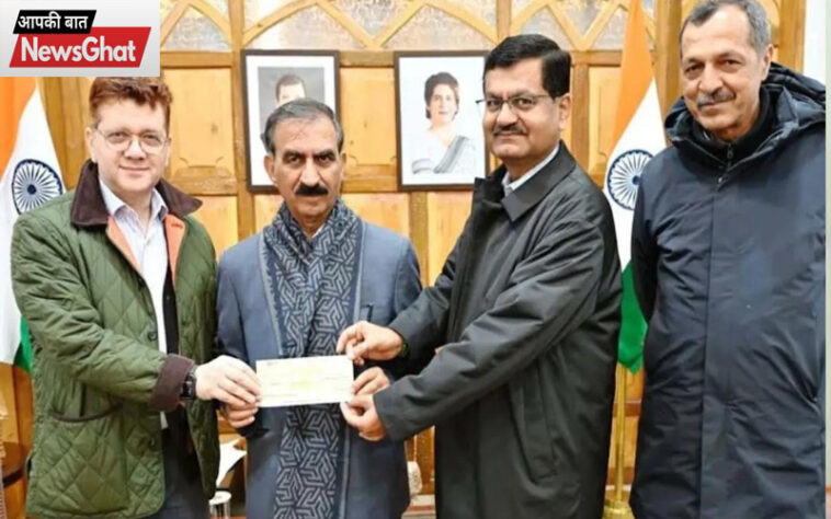 Himachal News Update: सुप्रीम आउटफिट प्राइवेट लिमिटेड ने किया 10 लाख का अंशदान! सीएम को सौंपा चेक