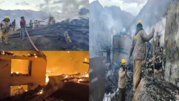 Himachal News Update: हिमाचल में दो रिहायशी मकान जलकर राख! प्राचीन भंडार और मंदिर सराय भी राख