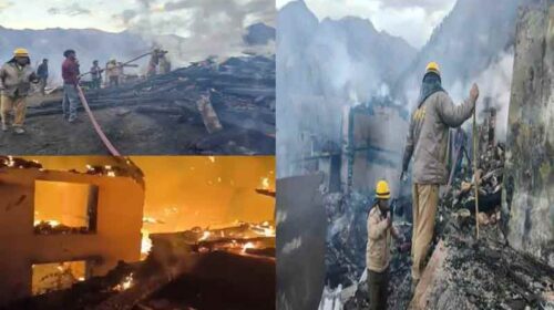 Himachal News Update: हिमाचल में दो रिहायशी मकान जलकर राख! प्राचीन भंडार और मंदिर सराय भी राख Himachal News Update: हिमाचल में दो रिहायशी मकान जलकर राख! प्राचीन भंडार और मंदिर सराय भी राख
