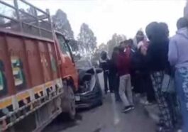 Accident In Himachal: गाड़ी और ट्रक के बीच जोरदार भिड़ंत! चीफ फार्मासिस्ट की मौत, पति और बेटी घायल