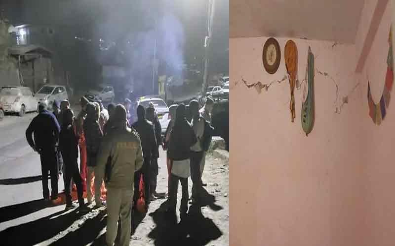 Himachal News Update: आधी रात को खाली करवाया भवन! सड़कों पर आए 15 परिवार, होटल सहित कई घर भी किए खाली