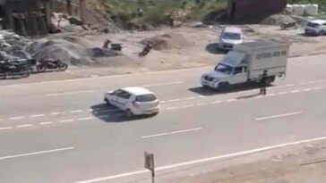 Himachal News Alert: चालक ने फोरलेन पर किया ऐसा खतरनाक स्टंट की कट गया 18 हज़ार का चालान! वीडियो वायरल