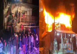 Himachal News Alert: चार मंजिला मकान में भड़की आग! मची अफरा-तफरी, रसोई समेत 2 कमरे जले
