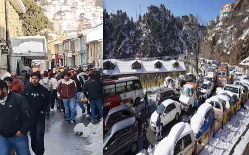 Himachal Tourism: हिमाचल में उमड़ा सैलानियों का सैलाब! पर्यटन स्थलों में भारी भीड़, होटल पैक तो सड़कों पर जाम