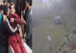 HRTC Bus Accident: सड़क से लुढ़क कर खेतों में गिरी एचआरटीसी बस! 15 यात्री जख्मी