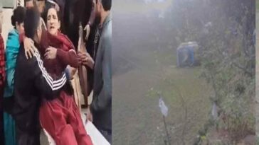 HRTC Bus Accident: सड़क से लुढ़क कर खेतों में गिरी एचआरटीसी बस! 15 यात्री जख्मी