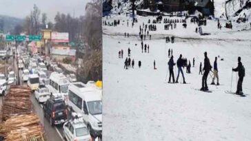 Himachal Tourism: बर्फबारी के बाद हिमाचल में उमड़े टूरिस्ट! शिमला-मनाली में भीड़, सड़कों पर लगा जाम