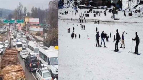 Himachal Tourism: बर्फबारी के बाद हिमाचल में उमड़े टूरिस्ट! शिमला-मनाली में भीड़, सड़कों पर लगा जाम