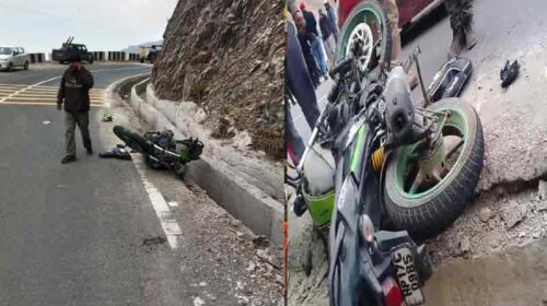 एनएच-707 पर भीषण हादसा: कार की टक्कर से बाइक सवार की मौत, दूसरा गंभीर